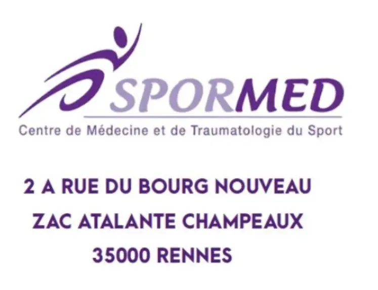 Adresse du centre médical SPORMED